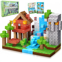 Educational Magnetic Blocks - Minecraft style